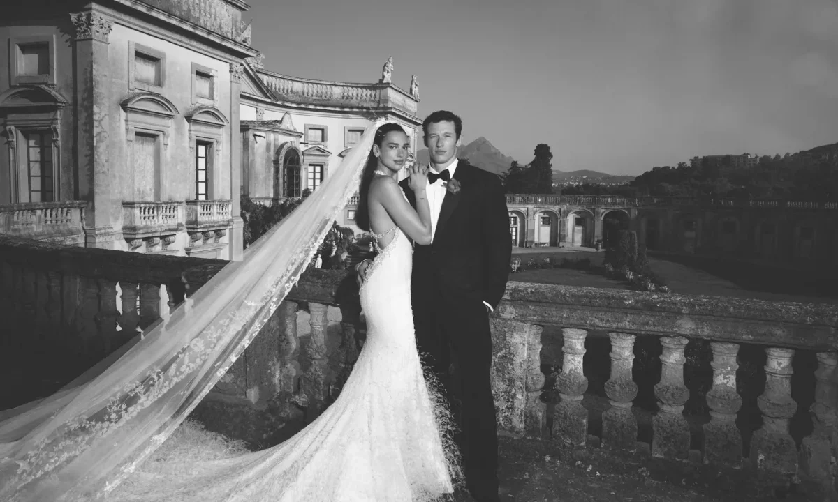 A Tale of Two Ceremonies: Dua Lipa and Callum Turner’s Sartorial Masterclass in Bridal Couture