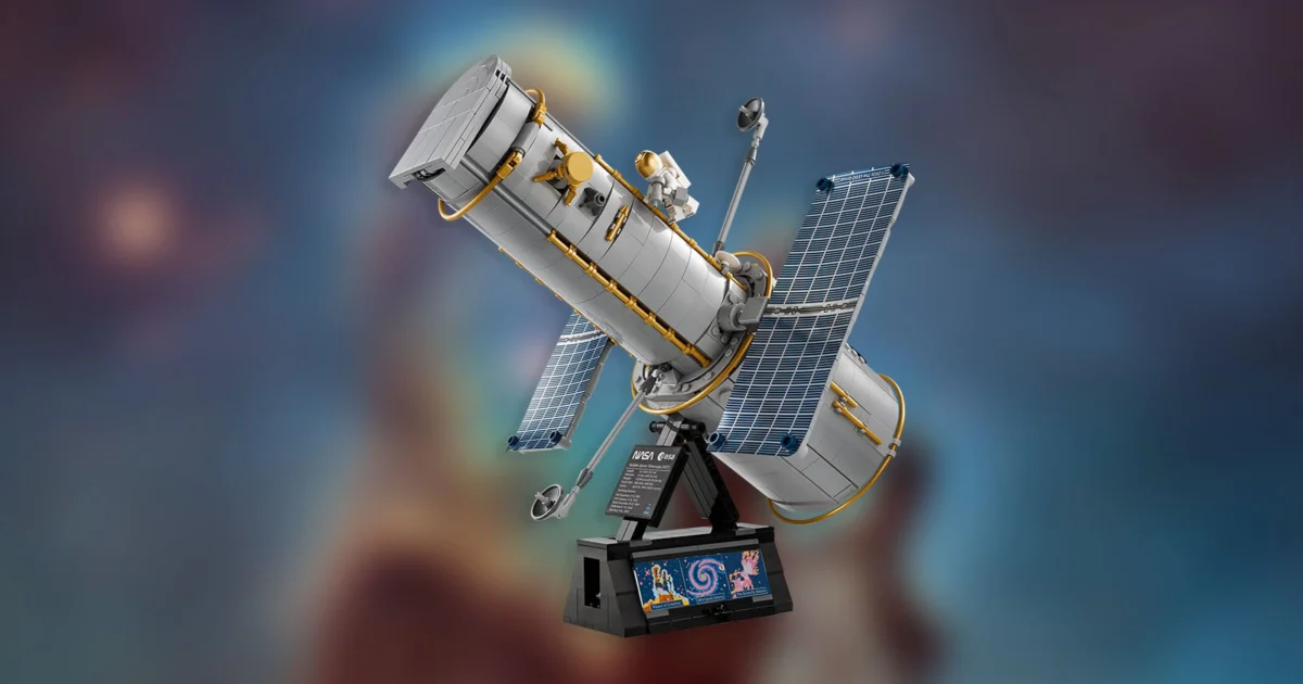 A Galactic Masterpiece: LEGO Unveils Detailed Hubble Space Telescope Set