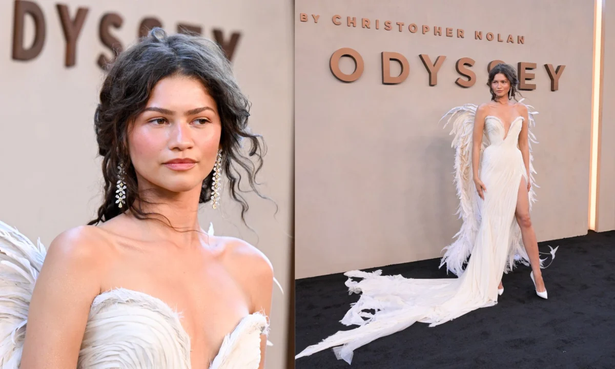 A Modern-Day Goddess: Zendaya’s Ethereal Finale at ‘The Odyssey’ New York Premiere