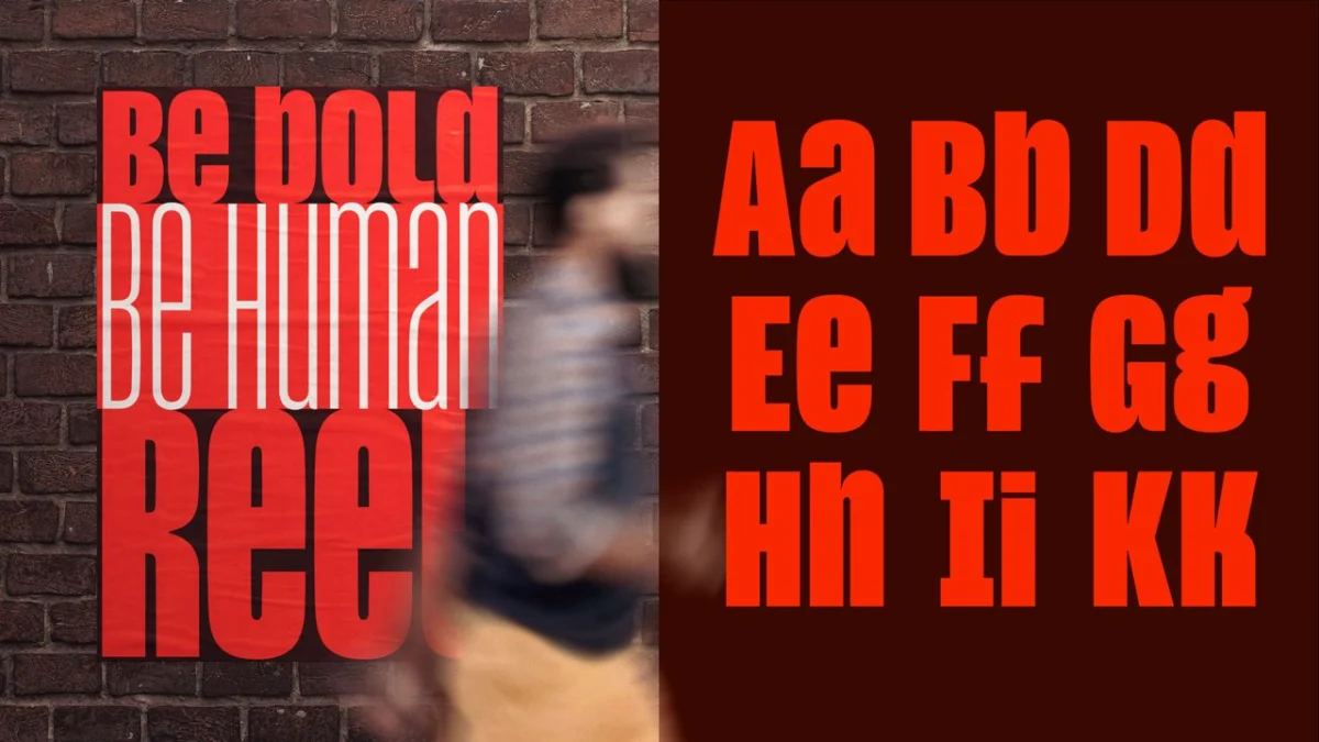 Beyond the Shout: How Jamie Clarke’s ‘Reel’ Font Redefines Modern Typography