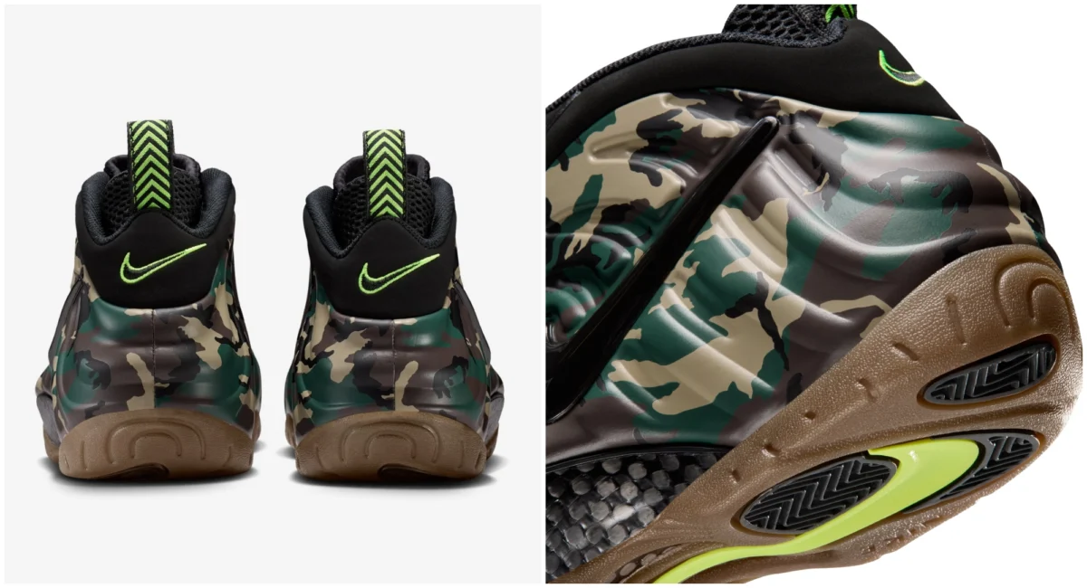 The Return of an Icon: Nike Prepares for the Highly Anticipated Reissue of the Air Foamposite Pro "Green Camo"