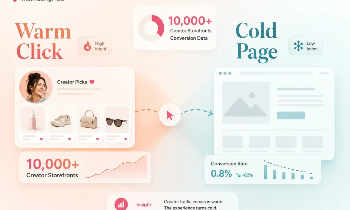 The "Warm Click, Cold Page" Paradox: Why Influencer Marketing Is Failing at the Finish Line